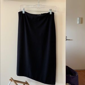 Asymmetric Black skirt Size 6